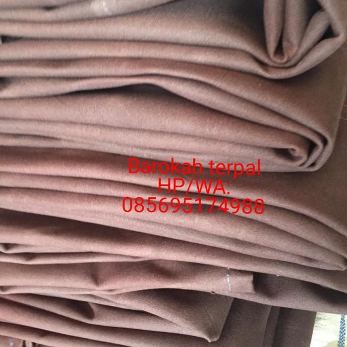 Terpal Terpal Kain Kanvas Coklat Untuk Tutup Mobil/Truck, Tutup Mesin Dll