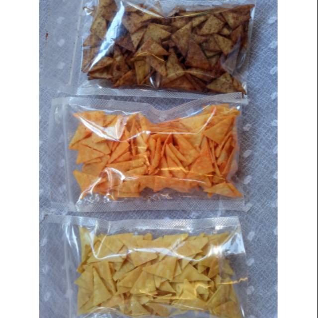 

Keripik pangsit/original/balado/coklat