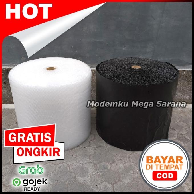 

PLASTIK BUBBLE WRAP TEBAL 1 ROLL 100 METER - LEBAR 62CM - SLEMAN DHF5143VFF
