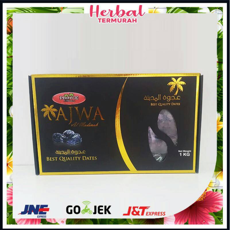 

Kurma Ajwa Al Madinah / Kurma King Ajwa 1kg