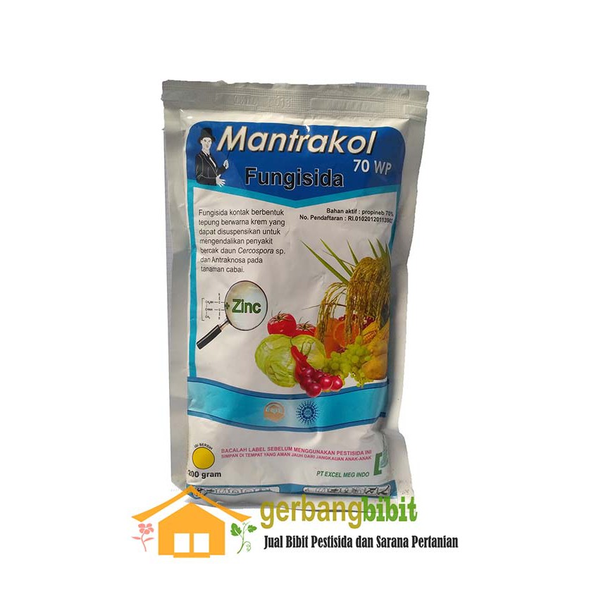 Fungisida Mantracol 70 Wp 200 Gr