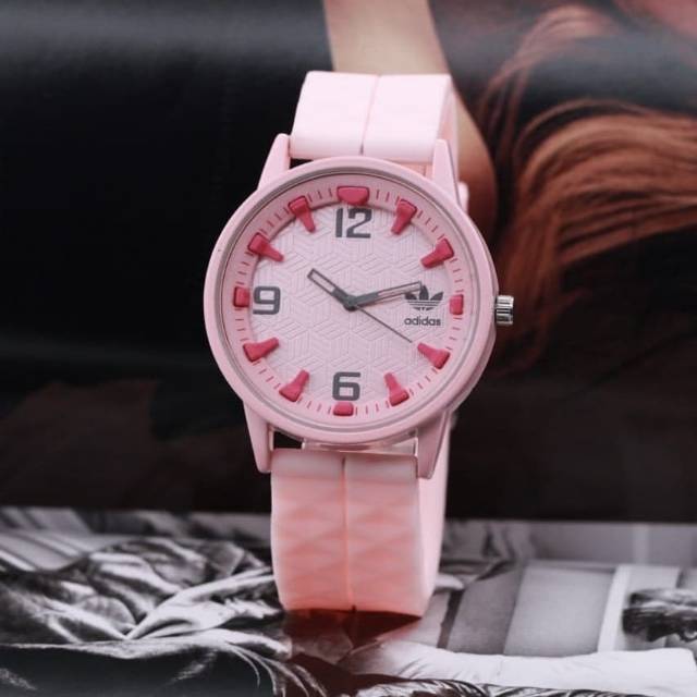 Jam Tangan murah adidas pink rubber
