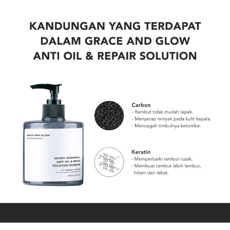 [BPOM] Grace &amp; Glow Black Opium Brightening | English Pear - Freesia Anti Acne | Body Scrub Baccarat | Miss Moisture | Shampoo | Body Serum | Grace&amp;Glow | Grace and Glow