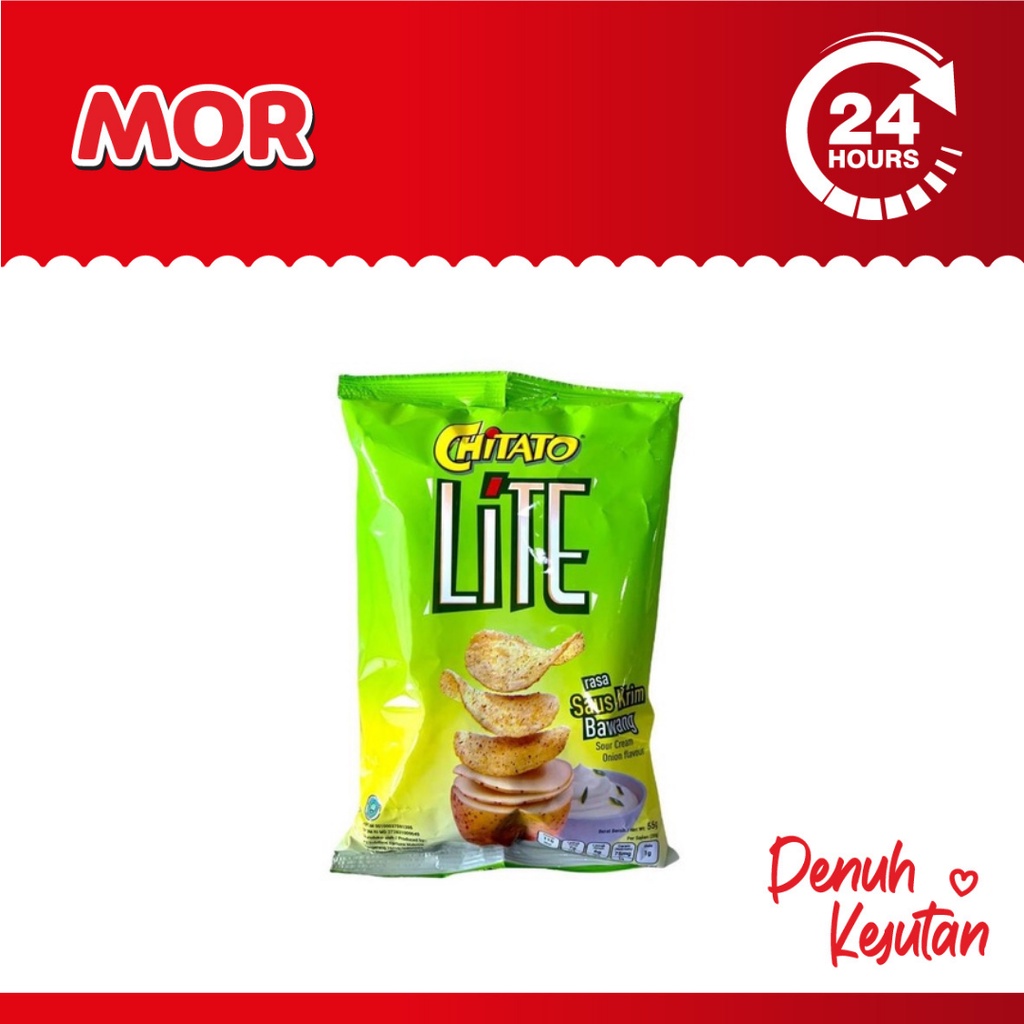 

CHITATO Lite Sour Cream Onion 68 Gr Rasa Saus Krim BAWANG