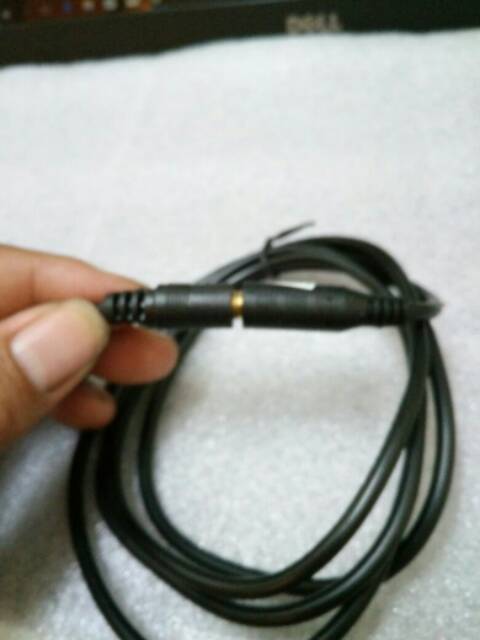 KABEL SAMBUNGAN AUDIO MALE - FEMALE / EXTENTION / 1.5 M GOLD PLATED