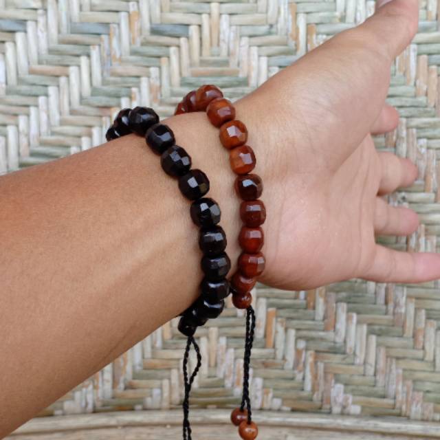 gelang kokka model BULAT kating  kayu kaukah