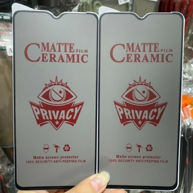 ANTI GORES CERAMIC MATTE ANTI SPY XIAOMI REDMI NOTE 8 PRO - GMT