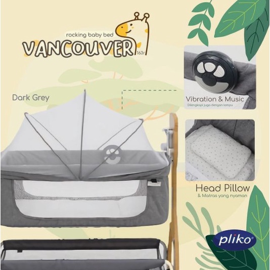 Box Baby Pliko B163R Vancouver Rocking/ Babydoes Jiraff