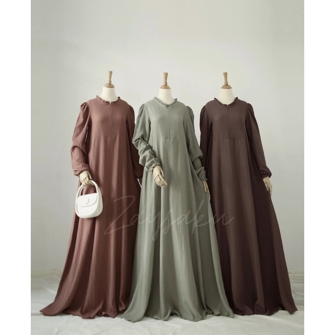 Zaysaku hayya dress Green tea