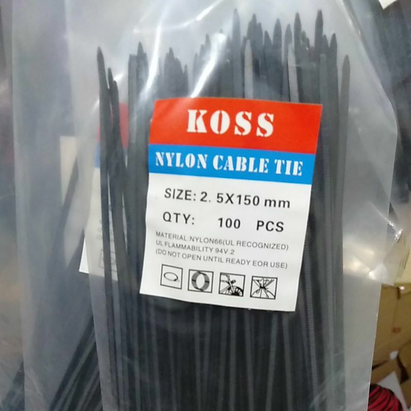 Kabel ties - Cable ties 2,5 x 150mm