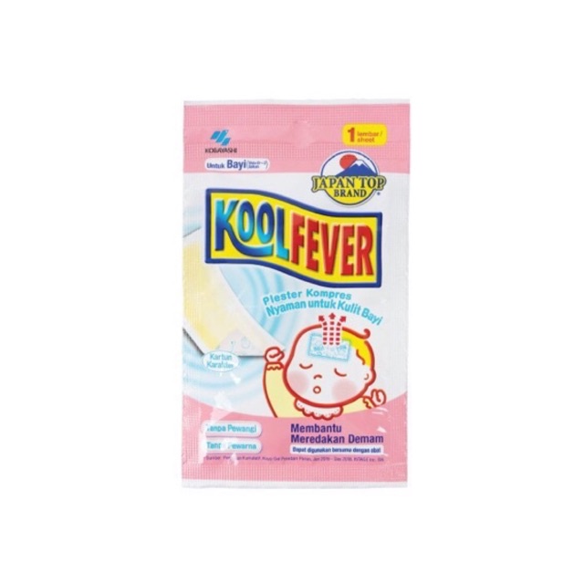 Kool Fever plester kompres demam