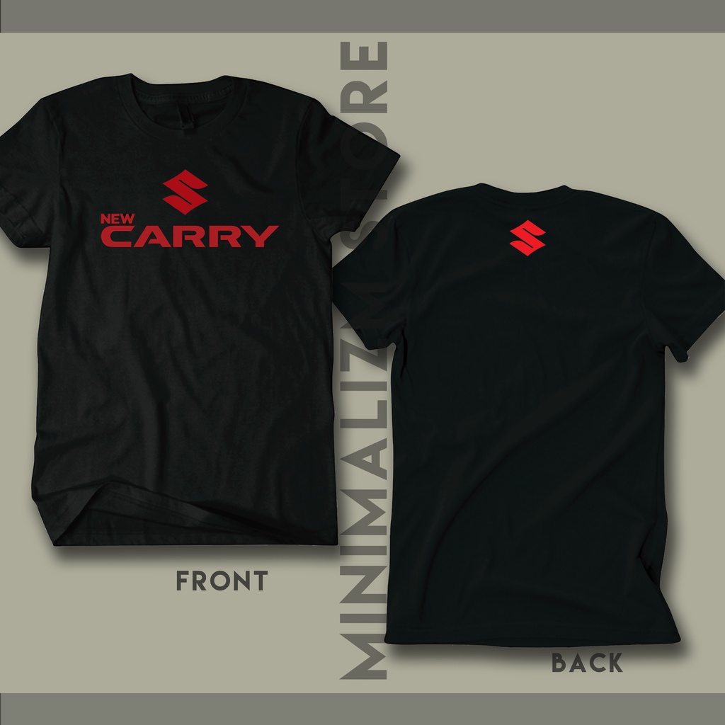 kaos Suzuki New Carry premium tshirt New Carry Logo