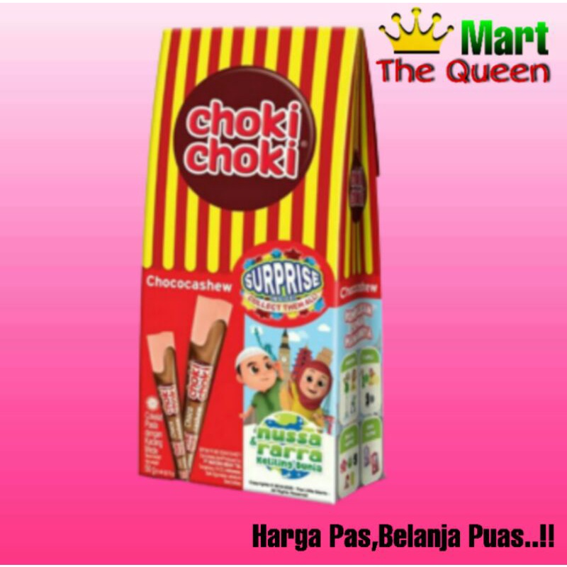 

CHOKI CHOKI chococashew surprise 5 x 10gr