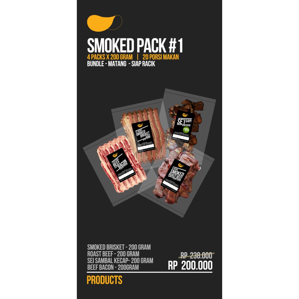 

Smoked Pack- Paket Daging Asap