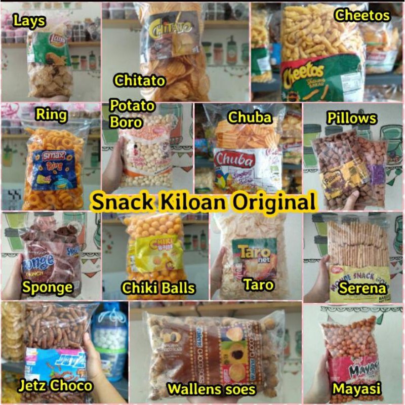 

Snack Kiloan Original 250gr -500gr