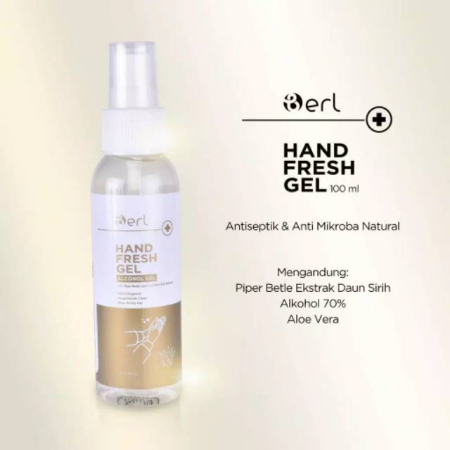 Hand Fresh Gel Sanitizer B Erl Cosmetics