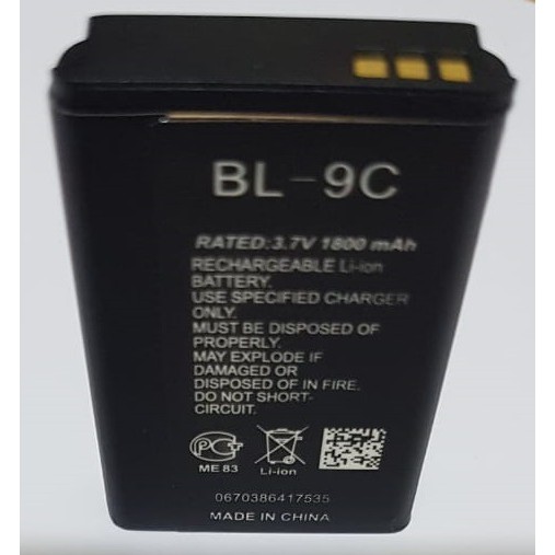 Battery Batre Baterai Prince BL-9C BL9C PC282 PC828 PC368 PC888