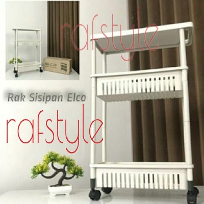 Rak Sisipan Plastik 3 Susun atau Rak Roda Elco GOODDEALS
