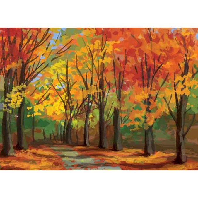 Wallpaper Dinding 3D Custom Murah Berkualitas Gambar Pohon Yolansya12