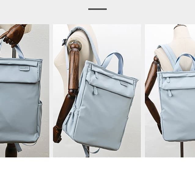 Bakullaptopbag Tas Laptop Backpack Large Compartement 14 - 15.6 inch blue No tag label