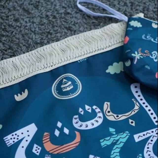Sajadah anak custom nama