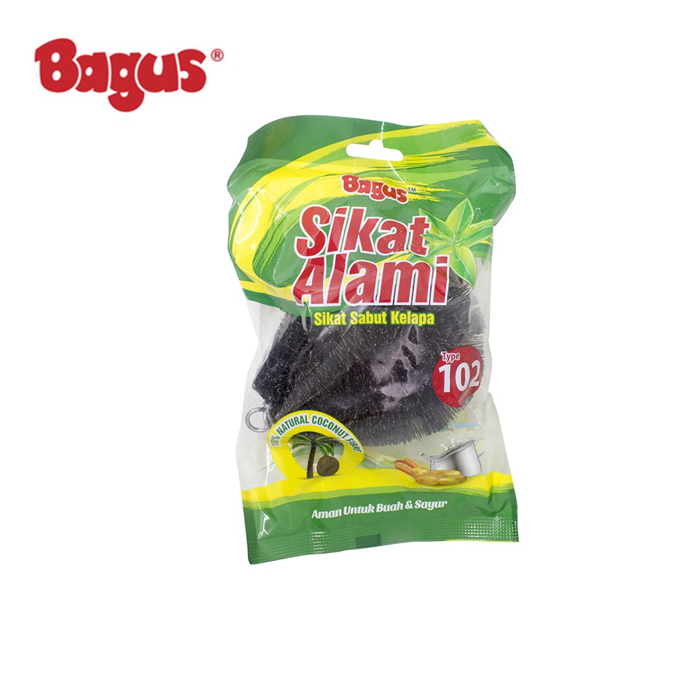 BAGUS Sikat Alami Bag Small Sikat Dapur Buah Peralatan masak 952