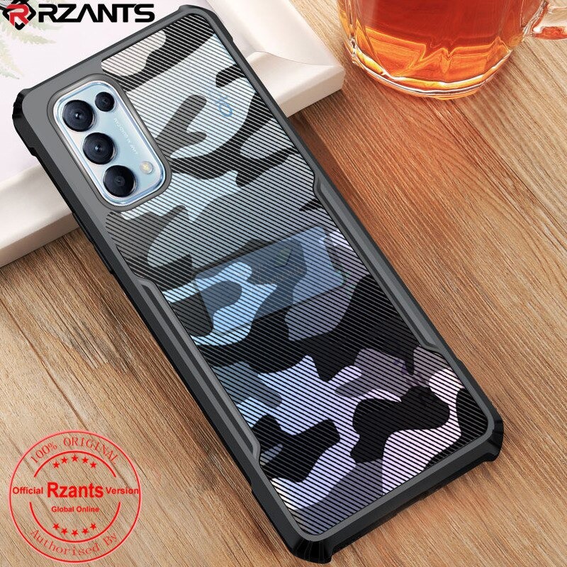 Oppo Reno 5 4G 5G Rzants Military Blade Original Hard Soft Bumper Case Reno5