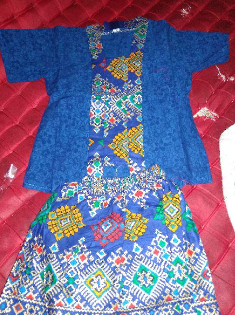 Kebaya Kutubaru Batik Anak