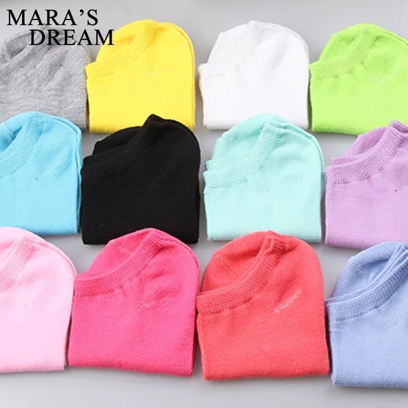 ( COD ) KAOS KAKI PENDEK PRIA WANITA / MATA KAKI POLOS / PILIH WARNA
