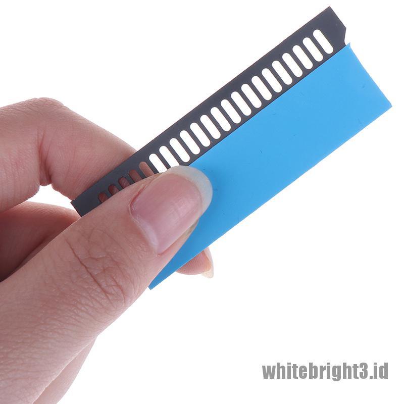 &lt; White3 &gt; Heatsink Pendingin Memory RAM Laptop Bahan Tembaga Murni