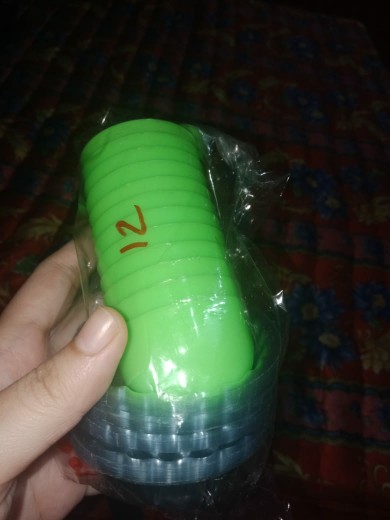 100 Mika Gelombang + 12 Cetakan Kue Talam Puding Telur Telor Ceplok Matasapi Jelly Set Ptc