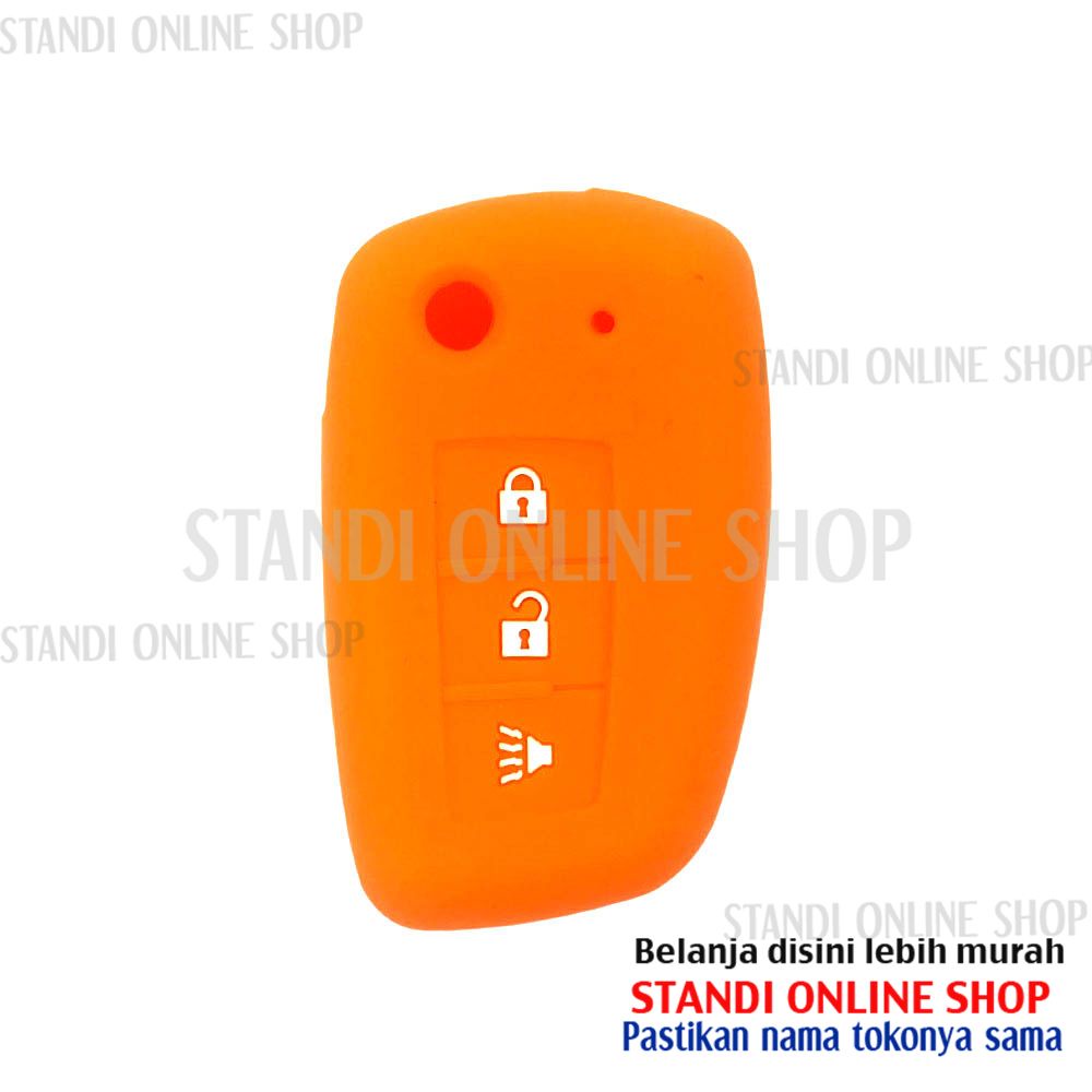 Kondom Kunci Silikon Remote Cover Keyshirt Flipkey Nissan Grand Livina