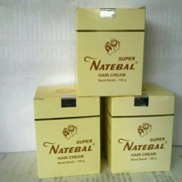 Jual Super Natebal Hair Cream Penghitam Rambut Original Indonesia Shopee Indonesia