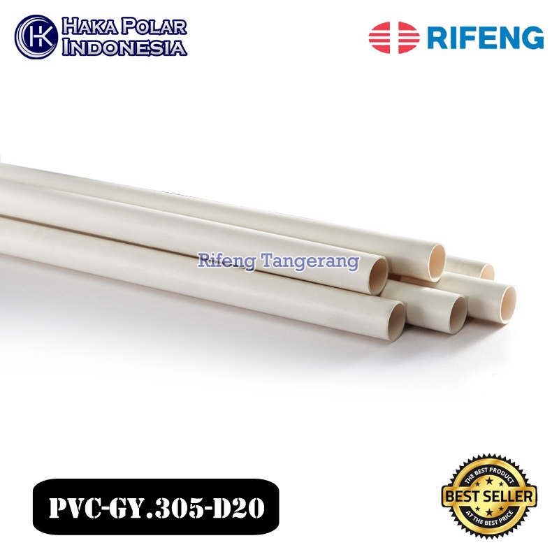 Jual Pipa Conduit Pvc Rifeng Panjang Meter D Mm Shopee Indonesia