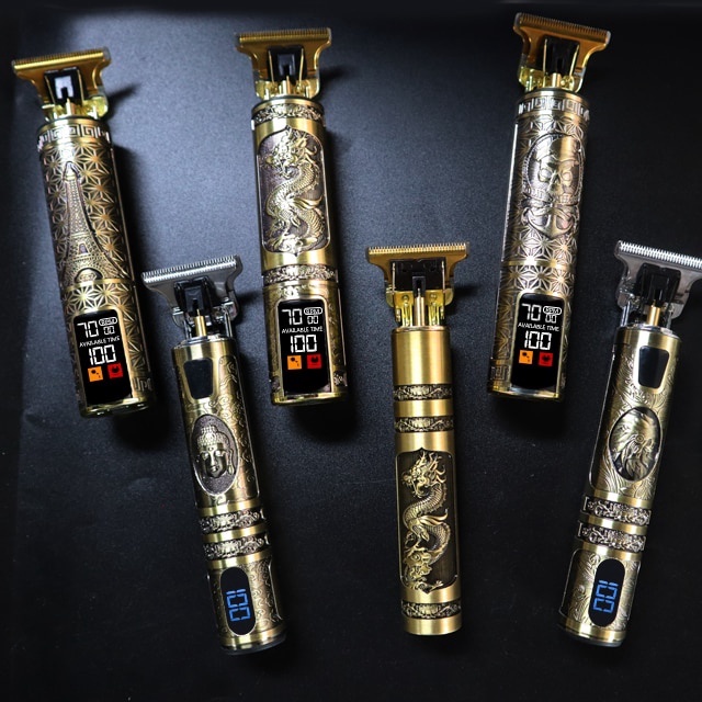 Alat Cukur Elektrik PROFESSIONAL Clipper kecermatan Tinggi Motif Naga Dragon Vintage Antik,  Alat Cukuran Pencukur Flawless Brows Alis Elektrik Tanpa Rasa Sakit Eyebrow Trimmer Electric cukur cukur jenggot alat kerik bulu cukur kumis potong jambang