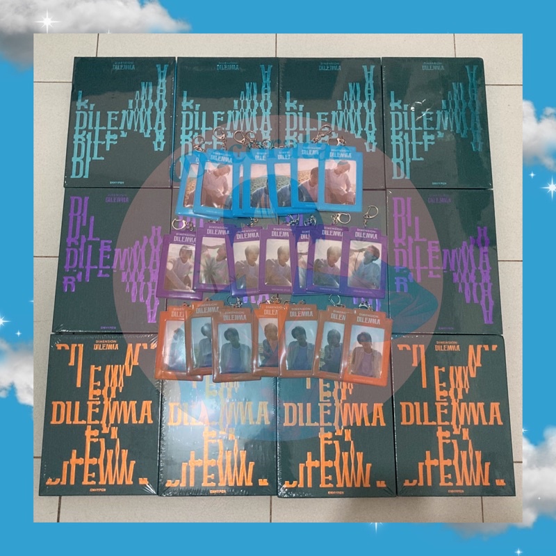 [READY STOCK] Album SEALED / only enhypen official dilemma weverse first press pob preorder benefit 