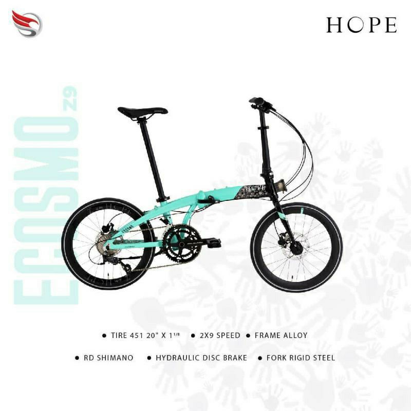 Sepeda Lipat Element Ecosmo Z9 Hope