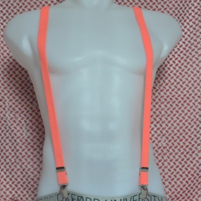 

Suspender X Slimfit Dewasa orange stabilo Bretel Tali Jojon Elastis Adjustable Vintage