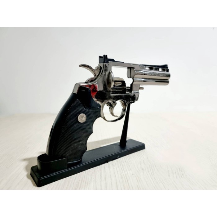 Pistol Phyton Magnum Korek Api Korek Gas Pistol Mancis Revolver