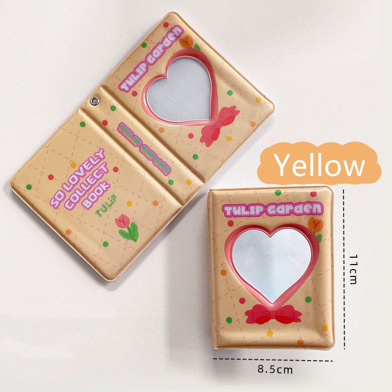 Korean 3 inch Mini Photo Album Lovely Rabbit Heart Storage Collect Book