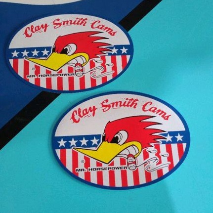 Stiker Clay Smith clam