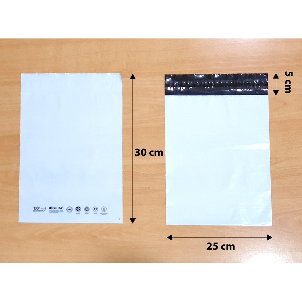 

Polymailer ramah lingkungan 17x30 - Putih (isi +/- 100 pcs) RJ4