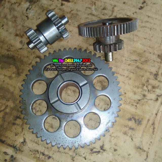 Gear Dinamo Starter Tiger Revo 1 Set Gigi Dobel Starter Tiger