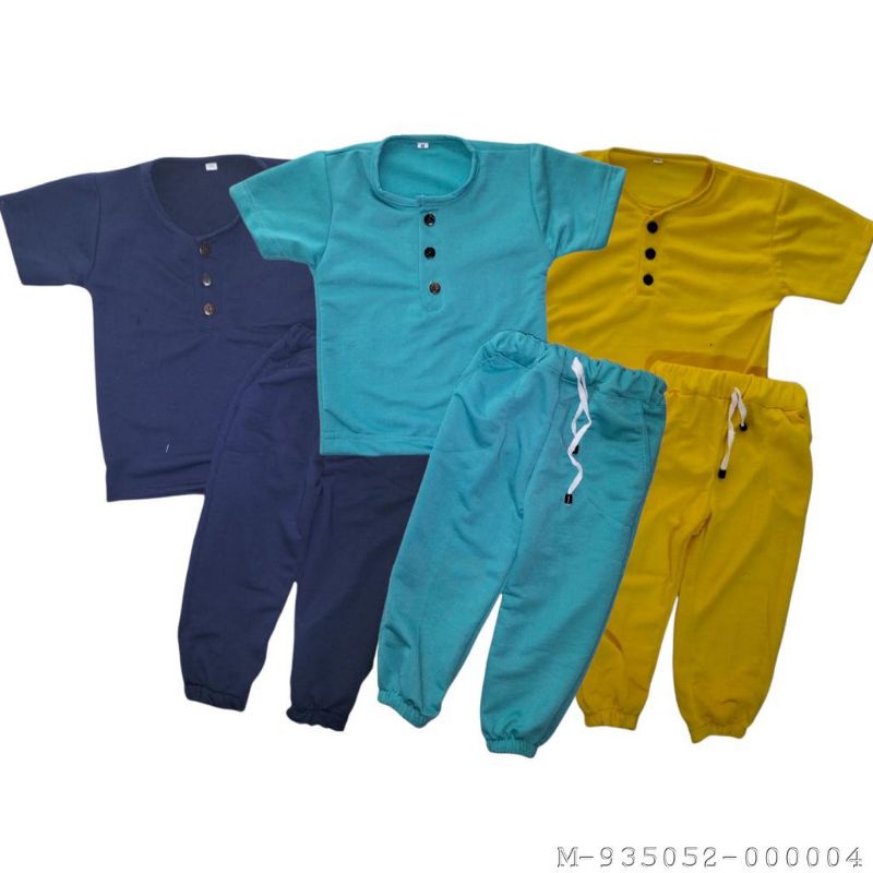 SET ANAK UNISEX KIANO PANJANG BABYTERRY VHAF-136