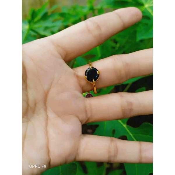 cincin perak cincin lapis emas cincin cincin permata hitam