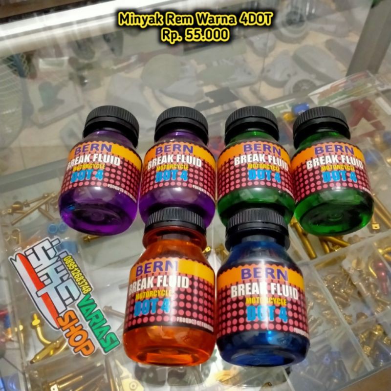 Minyak Rem Warna Motor Dot 4