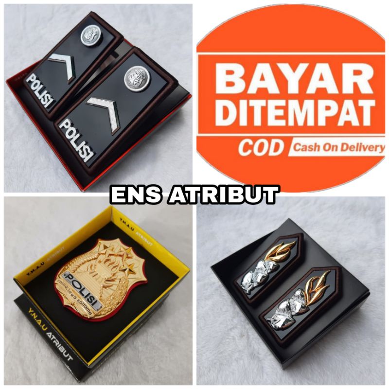 PAKET PANGKAT BRIPDA POLRI/MONOGRAM POLRI/KEWENANGAN POLRI