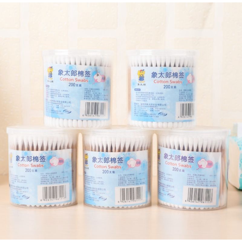 Cotton buds Tabung Isi 100 / Korek Kuping Dewasa