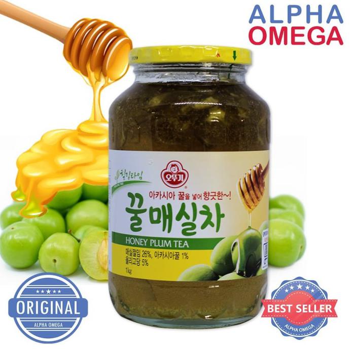 

OTTOGI HONEY PLUM TEA 1KG - MINUMAN RASA BUAH PLUM & MADU