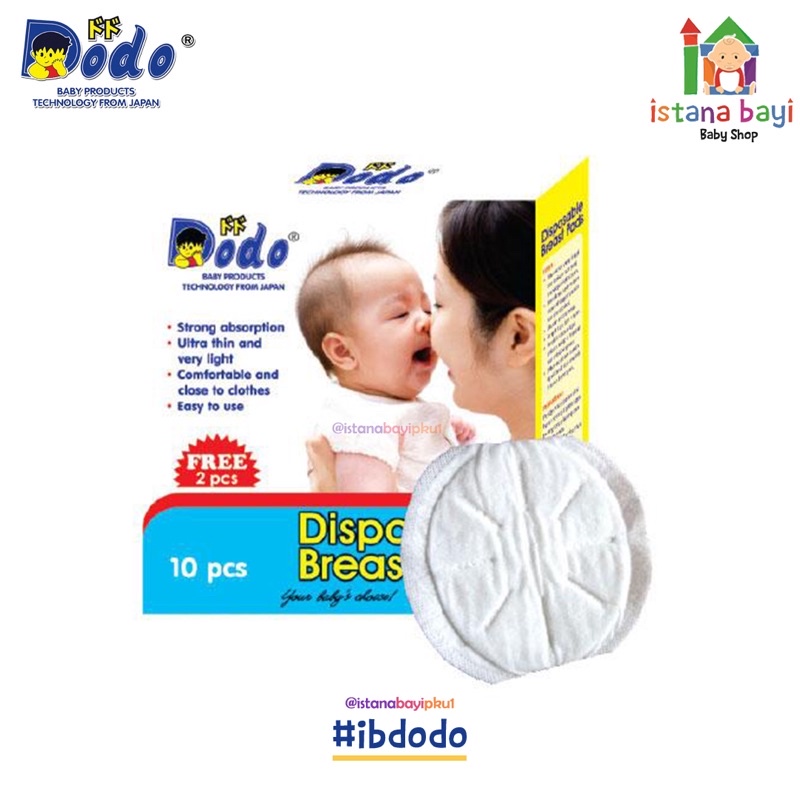 Dodo Disposable Breast pad - penyerap Asi